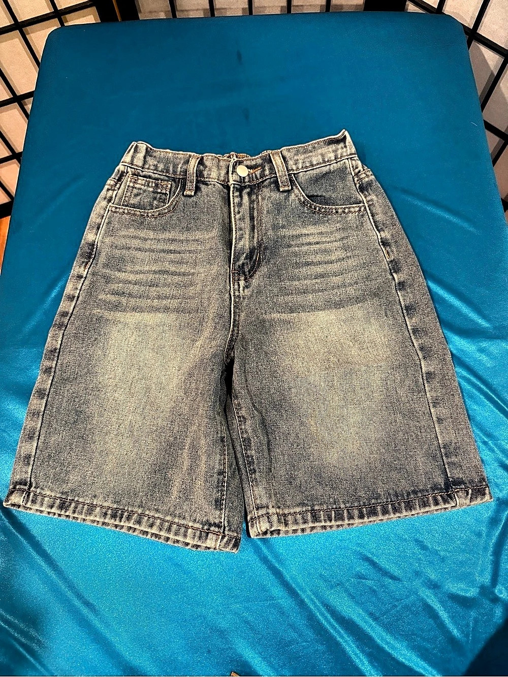 SHEIN Girls Size 10Y Denim Shorts Like New (G3)